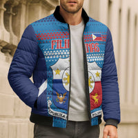 Philippines Football 2026 Bomber Puffer Jacket Come On Filipinas LT14 - Polynesian Pride