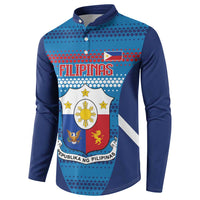 Philippines Football 2026 Button Sweatshirt Come On Filipinas LT14 - Polynesian Pride