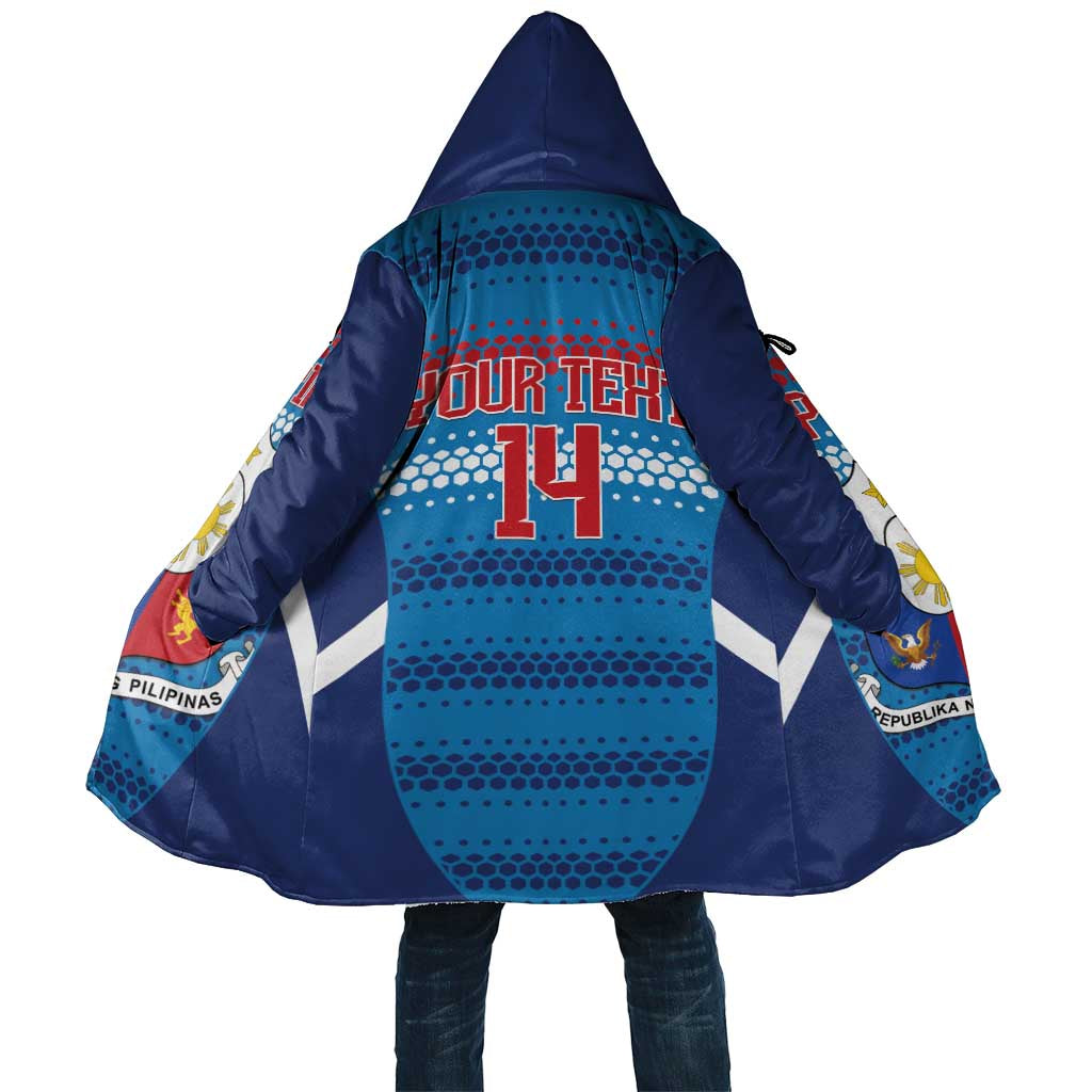 Philippines Football 2026 Cloak Come On Filipinas LT14 Unisex Blue - Polynesian Pride