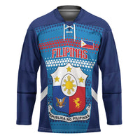 Philippines Football 2026 Hockey Jersey Come On Filipinas LT14 Unisex Blue - Polynesian Pride
