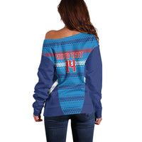 Philippines Football 2026 Off Shoulder Sweater Come On Filipinas LT14 - Polynesian Pride