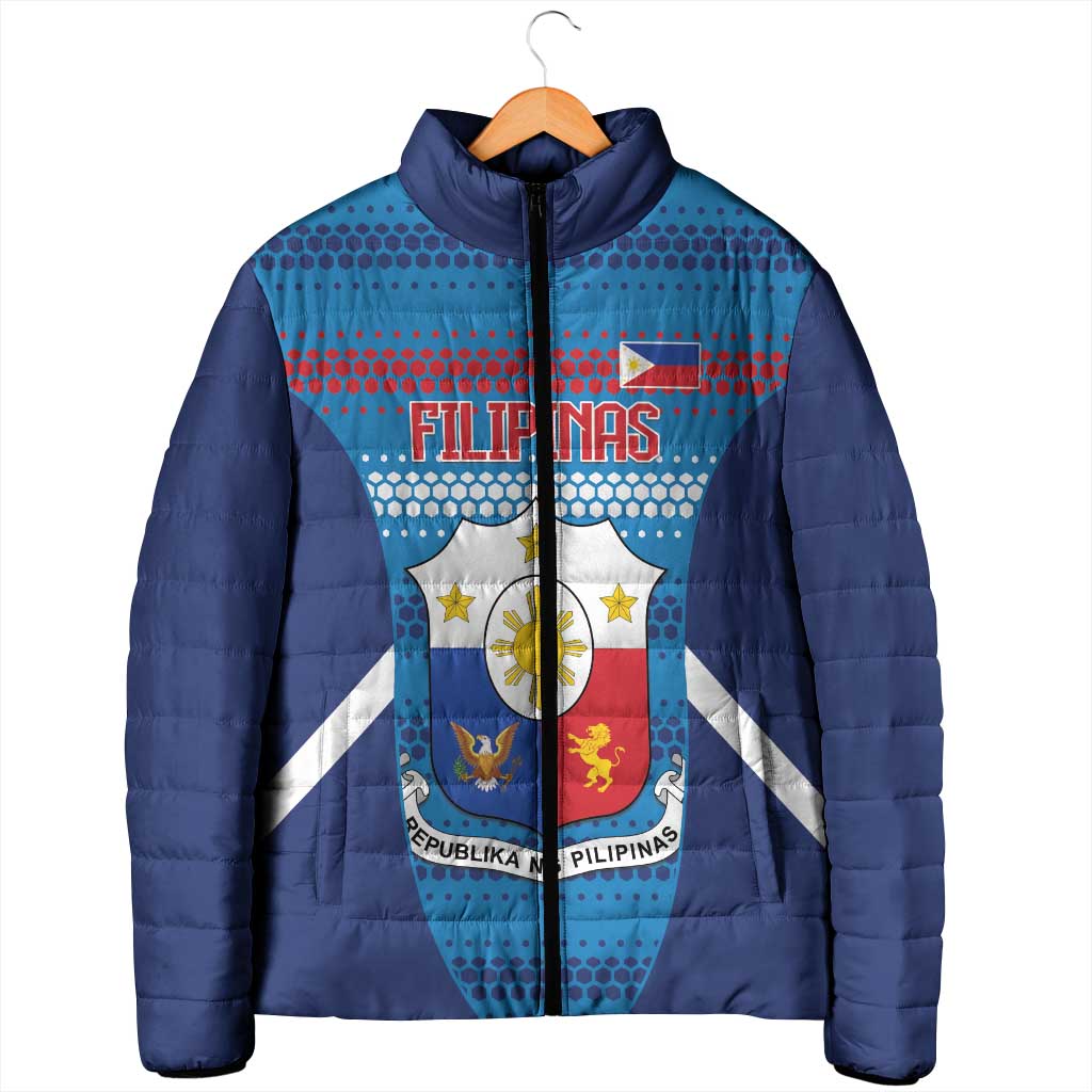 Philippines Football 2026 Padded Jacket Come On Filipinas LT14 - Polynesian Pride