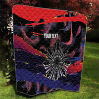 Philippines Sun Tattoo Quilt Feathers Filipinas Grunge Style Black LT14 - Polynesian Pride