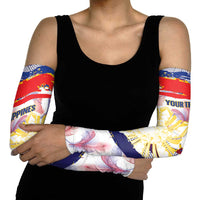 Philippines Sun Tattoo Arm Sleeves Feathers Filipinas Grunge Style White LT14 - Polynesian Pride