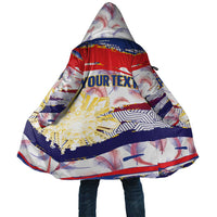 Philippines Sun Tattoo Cloak Feathers Filipinas Grunge Style White LT14 Unisex White - Polynesian Pride