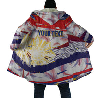 Philippines Sun Tattoo Cloak Feathers Filipinas Grunge Style White LT14 - Polynesian Pride