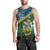 Personalised Solomon Islands Darts Men Tank Top Tropical Leaves Melanesian Pattern