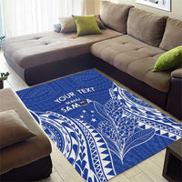 Custom Manu Samoa Rugby 2024 Area Rug Go Champions Samoan Tattoo LT14 - Polynesian Pride