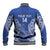 Custom Manu Samoa Rugby 2024 Baseball Jacket Go Champions Samoan Tattoo