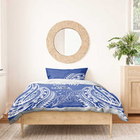 Custom Manu Samoa Rugby 2024 Bedding Set Go Champions Samoan Tattoo LT14 - Polynesian Pride