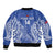 Custom Manu Samoa Rugby 2024 Bomber Jacket Go Champions Samoan Tattoo