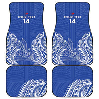 Custom Manu Samoa Rugby 2024 Car Mats Go Champions Samoan Tattoo LT14 - Polynesian Pride