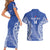 Custom Manu Samoa Rugby 2024 Couples Matching Short Sleeve Bodycon Dress and Hawaiian Shirt Go Champions Samoan Tattoo