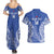 Custom Manu Samoa Rugby 2024 Couples Matching Summer Maxi Dress and Hawaiian Shirt Go Champions Samoan Tattoo