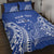 Custom Manu Samoa Rugby 2024 Quilt Bed Set Go Champions Samoan Tattoo