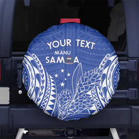 Custom Manu Samoa Rugby 2024 Spare Tire Cover Go Champions Samoan Tattoo LT14 - Polynesian Pride