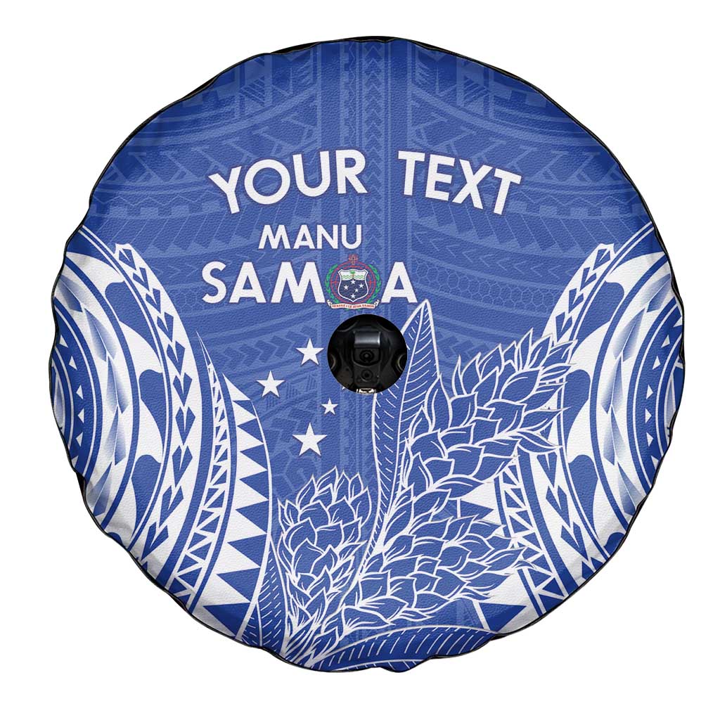 Custom Manu Samoa Rugby 2024 Spare Tire Cover Go Champions Samoan Tattoo LT14 - Polynesian Pride