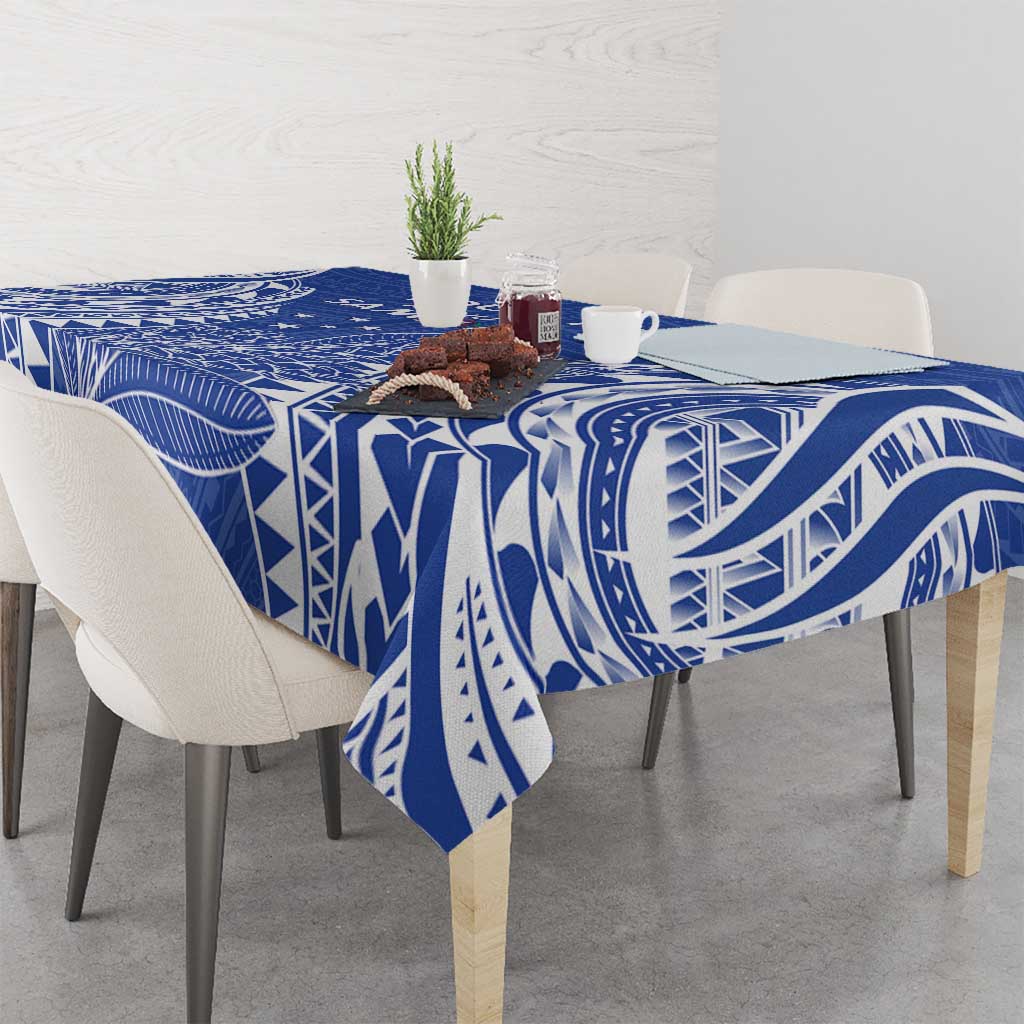 Custom Manu Samoa Rugby 2024 Tablecloth Go Champions Samoan Tattoo LT14 - Polynesian Pride