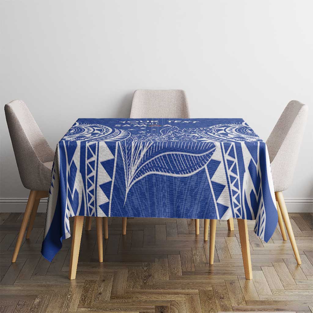 Custom Manu Samoa Rugby 2024 Tablecloth Go Champions Samoan Tattoo LT14 - Polynesian Pride