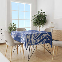 Custom Manu Samoa Rugby 2024 Tablecloth Go Champions Samoan Tattoo LT14 - Polynesian Pride