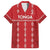 Custom Tonga Rugby 2024 Family Matching Puletasi and Hawaiian Shirt Go Champions Ikale Tahi Ngatu Pattern