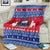 Personalised Samoa Christmas Blanket Samoan Coat Of Arms Manuia Le Kirisimas LT14 - Polynesian Pride