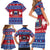 Personalised Samoa Christmas Family Matching Short Sleeve Bodycon Dress and Hawaiian Shirt Samoan Coat Of Arms Manuia Le Kirisimas LT14 - Polynesian Pride