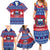 Personalised Samoa Christmas Family Matching Summer Maxi Dress and Hawaiian Shirt Samoan Coat Of Arms Manuia Le Kirisimas LT14 - Polynesian Pride