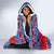 Personalised Samoa Christmas Hooded Blanket Samoan Coat Of Arms Manuia Le Kirisimas LT14 - Polynesian Pride