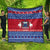 Personalised Samoa Christmas Quilt Samoan Coat Of Arms Manuia Le Kirisimas LT14 - Polynesian Pride