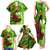 Personalised Hawaii Christmas Family Matching Tank Maxi Dress and Hawaiian Shirt Mele Kalikimaka Kakau Polynesian Shark Tattoo LT14 - Polynesian Pride