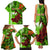 Personalised Hawaii Christmas Family Matching Tank Maxi Dress and Hawaiian Shirt Mele Kalikimaka Kakau Polynesian Shark Tattoo LT14 - Polynesian Pride