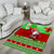 Personalised Hawaii Christmas Area Rug Mele Kalikimaka Hawaiian Santa Tropical Vibes LT14 - Polynesian Pride