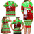 Personalised Hawaii Christmas Family Matching Long Sleeve Bodycon Dress and Hawaiian Shirt Mele Kalikimaka Hawaiian Santa Tropical Vibes LT14 - Polynesian Pride