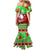 Personalised Hawaii Christmas Family Matching Mermaid Dress and Hawaiian Shirt Mele Kalikimaka Hawaiian Santa Tropical Vibes LT14 - Polynesian Pride