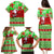 Personalised Hawaii Christmas Family Matching Puletasi Dress and Hawaiian Shirt Mele Kalikimaka Hawaiian Santa Tropical Vibes LT14 - Polynesian Pride