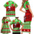 Personalised Hawaii Christmas Family Matching Short Sleeve Bodycon Dress and Hawaiian Shirt Mele Kalikimaka Hawaiian Santa Tropical Vibes LT14 - Polynesian Pride