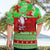 Personalised Hawaii Christmas Hawaiian Shirt Mele Kalikimaka Hawaiian Santa Tropical Vibes LT14 - Polynesian Pride