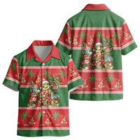 Hawaii Christmas Mele Kalikimaka Kid Hawaiian Shirt Aloha Turtle Santa With Ukulele LT14 - Polynesian Pride