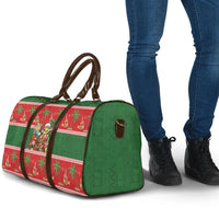 Hawaii Christmas Mele Kalikimaka Travel Bag Aloha Turtle Santa With Ukulele LT14 - Polynesian Pride