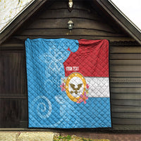 Personalised Malaita Province Day Quilt Solomon Islands Maramapaina Flag Color LT14 - Polynesian Pride