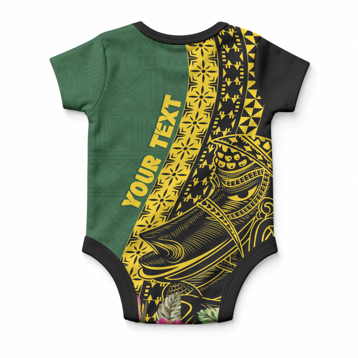 Personalised Western Province Day Baby Onesie Wes Provins Nguzunguzu Symbol LT14 - Polynesian Pride