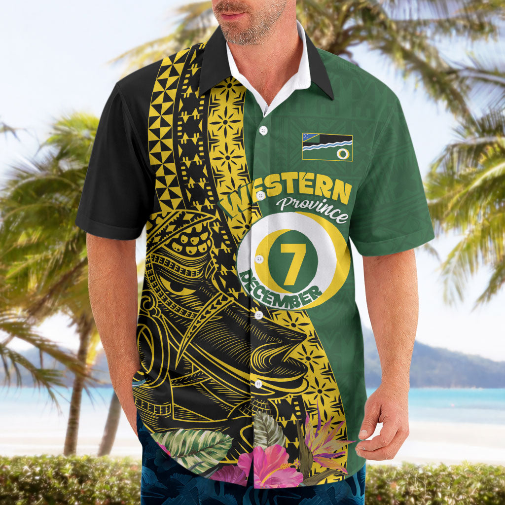 Personalised Western Province Day Hawaiian Shirt Wes Provins Nguzunguzu Symbol LT14 - Polynesian Pride