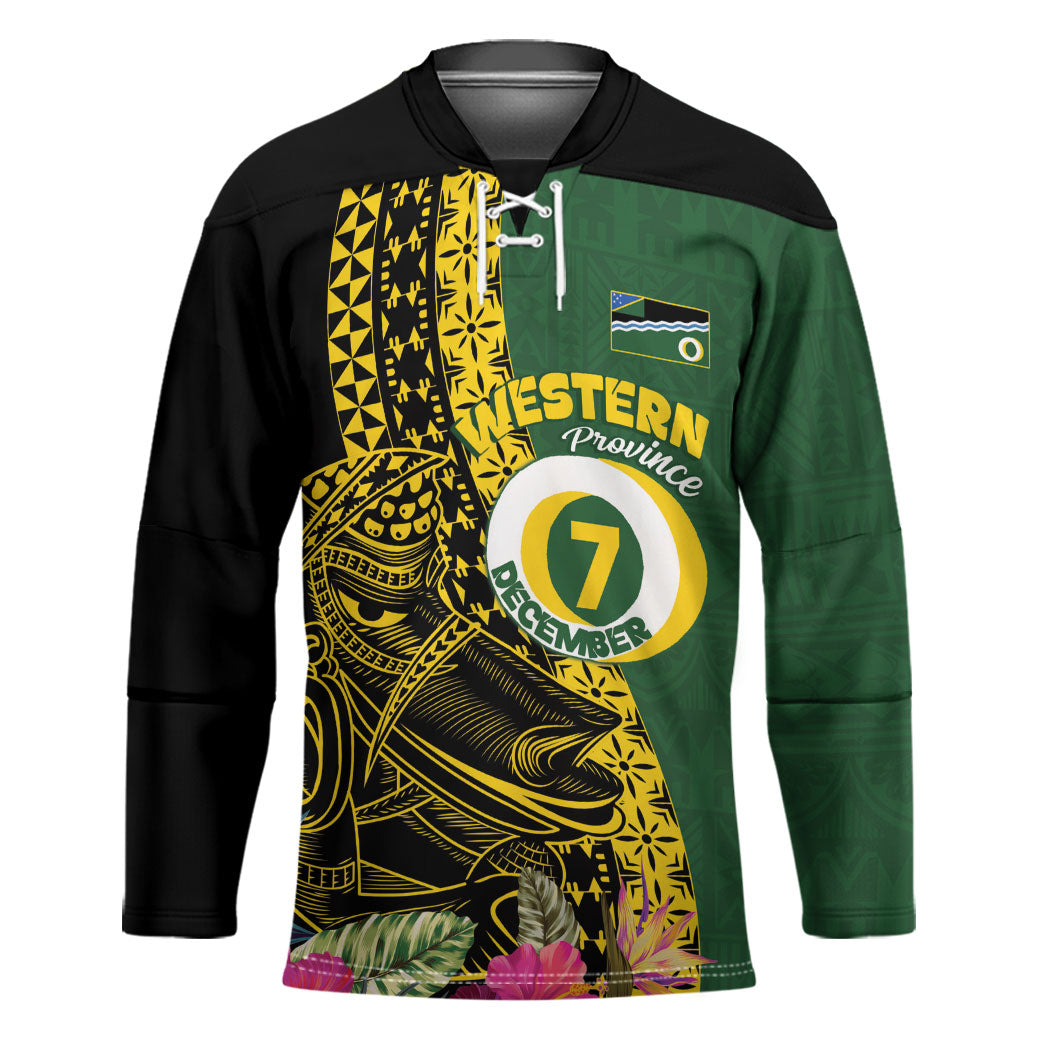Personalised Western Province Day Hockey Jersey Wes Provins Nguzunguzu Symbol LT14 Unisex Green - Polynesian Pride