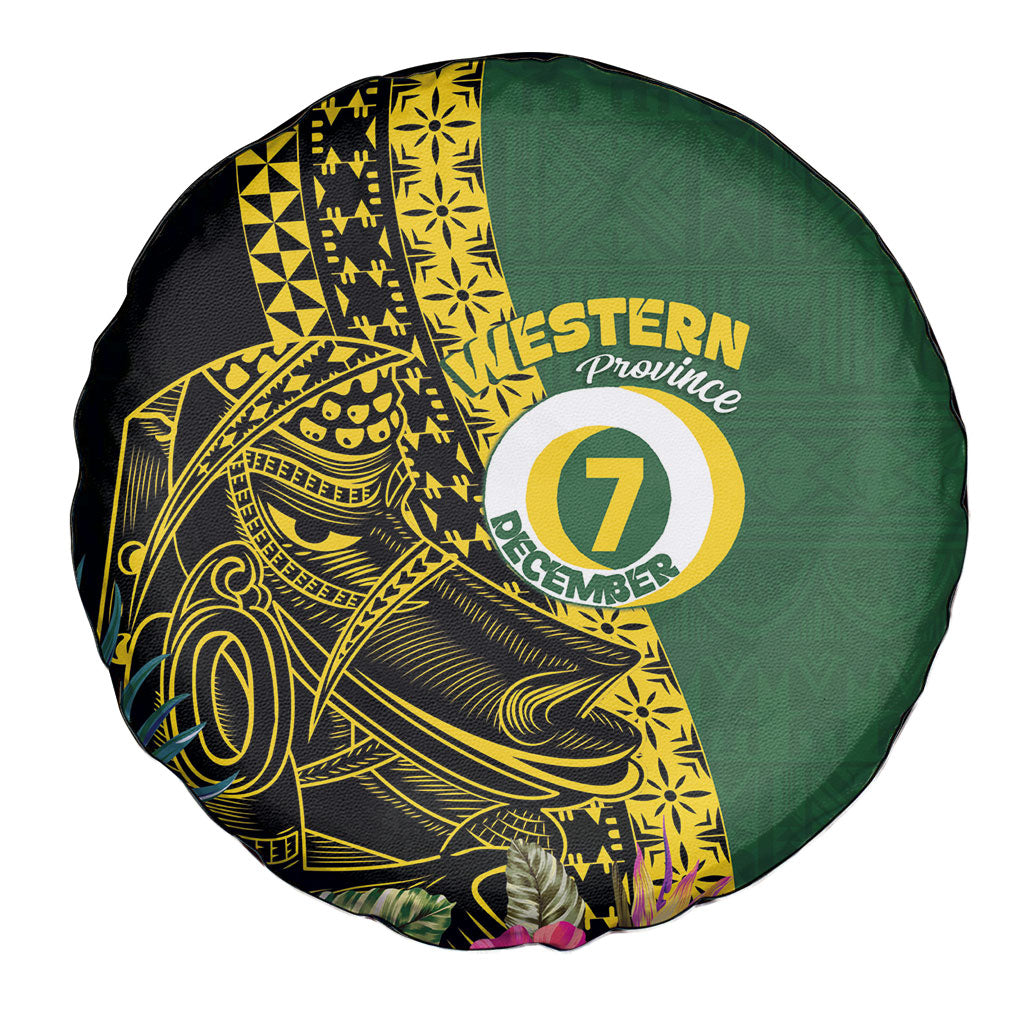 Western Province Day Spare Tire Cover Wes Provins Nguzunguzu Symbol LT14 - Polynesian Pride