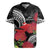 Personalized Mele Kalikimaka Hawaii Rugby Jersey I'iwi Bird With Ohia Lehua - Black Color