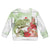 Pastel Green Hawaii Chameleon Christmas Kid Ugly Christmas Sweater Mele Kalikimaka Kakau - Watercolor