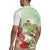 Pastel Green Hawaii Chameleon Christmas Rugby Jersey Mele Kalikimaka Kakau - Watercolor