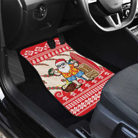 Hawaii Christmas Six Seven Car Mats Mele Kalikimaka Funny Santa 67 Gen Alpha Slang LT14 - Polynesian Pride