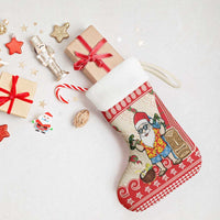 Hawaii Christmas Six Seven Christmas Stocking Mele Kalikimaka Funny Santa 67 Gen Alpha Slang LT14 - Polynesian Pride